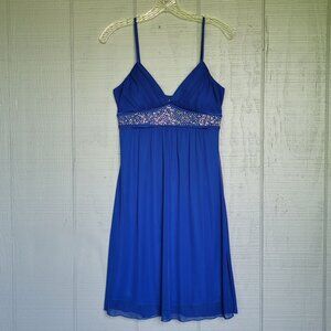 Taboo Y2K Embellished Spaghetti Straps Dress. Size L